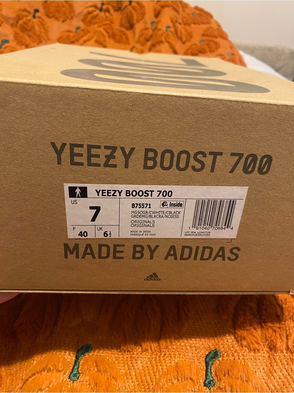 adidas Yeezy Boost 700 Box — Brown/Tan/Black